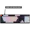 imageKeychron C2 104 Keys Full Size Wired Mechanical Keyboard for Mac Windows Hotswappable Gateron Brown Switch RGB LED Backlit DoubleShot ABS Keycaps USBC Gaming Keyboard for GamerTypistsOfficeGateron Brown Switch