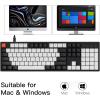 imageKeychron C2 104 Keys Full Size Wired Mechanical Keyboard for Mac Windows Hotswappable Gateron Brown Switch RGB LED Backlit DoubleShot ABS Keycaps USBC Gaming Keyboard for GamerTypistsOfficeGateron Brown Switch