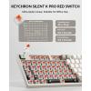 imageKeychron C2 Pro Wired Mechanical Keyboard with 8K Hz Polling Rate Full Size Custom RGB Backlit HotSwappable NonShine Through PBT Keycaps Compatible with Mac Windows LinuxSilent Red Switch