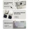imageKeychron C2 Pro Wired Mechanical Keyboard with 8K Hz Polling Rate Full Size Custom RGB Backlit HotSwappable NonShine Through PBT Keycaps Compatible with Mac Windows LinuxBanana Switch