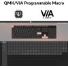 imageKeychron C2 Pro Wired QMKVIA Mechanical Keyboard Full Size Layout Custom Programmable Macro RGB Backlit with Keychron K Pro Brown Switch OEM Profile DoubleShot PBT Keycaps for Mac Windows LinuxKeychron K Pro Brown Switch