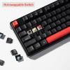 imageKeychron C3 Pro QMKVIA Custom Mechanical Keyboard Hot Swappable Programmable 87 Keys Compact TKL Layout Gasket Mount RGB Backlight Wired Gaming Keyboard with Red Switches for MacWindowsLinuxHotswappable Brown Switch