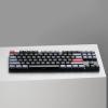 imageKeychron K1 Pro RGB UltraSlim QMKVIA Custom Bluetooth WirelessUSB Wired Mechanical Keyboard with LowProfile Gateron Brown Switch PBT Keycaps TKL Layout Computer Keyboard for Mac Windows LinuxRed