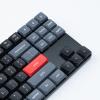 imageKeychron K1 Pro RGB UltraSlim QMKVIA Custom Bluetooth WirelessUSB Wired Mechanical Keyboard with LowProfile Gateron Brown Switch PBT Keycaps TKL Layout Computer Keyboard for Mac Windows LinuxRed