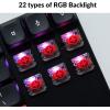 imageKeychron K1 Pro TKL Layout UltraSlim QMKVIA Custom Bluetooth WirelessUSB Wired Mechanical Keyboard with HotSwappable LowProfile Gateron Brown Switch RGB Backlit PBT Keycaps for Mac Windows LinuxHotswappable Red Switch