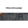 imageKeychron K10 Full Size 104 Keys Bluetooth Wireless Mechanical Gaming Keyboard for Mac Windows K Pro Brown Switch MultitaskingWhite LED BacklightUSB C Wired Computer KeyboardK Pro Brown Switch