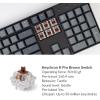 imageKeychron K10 Full Size 104 Keys Bluetooth Wireless Mechanical Gaming Keyboard for Mac Windows K Pro Brown Switch MultitaskingWhite LED BacklightUSB C Wired Computer KeyboardK Pro Brown Switch