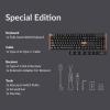 imageKeychron K10 HE Hall Effect Keyboard Wireless Magnetic Switch Hot Swappable Adjustable Actuation Rapid Trigger Mode with Aluminum  Wood Frame FullSize Custom RGB for Mac Windows Linux  BlackBlack