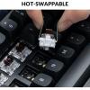 imageKeychron K10 Pro Wireless Custom Mechanical Keyboard FullSize QMKVIA Programmable BluetoothWired White Backlight with Hotswappable Keychron K Pro Red Switch Compatible with Mac Windows LinuxHotswap Keychron K Pro Brown Switch