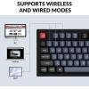 imageKeychron K10 Pro Wireless Custom Mechanical Keyboard QMKVIA Programmable FullSize BluetoothWired RGB Backlight with Hotswappable Keychron K Pro Brown Switch Compatible with Mac Windows LinuxHotswap Keychron K Pro Brown Switch