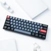 imageKeychron K12 Pro Custom WirelessWired Mechanical Keyboard QMKVIA Programmable Macro with HotSwappable K Pro Red Switch 60 Compact Layout RGB Backlit Compatible with Mac Windows LinuxKeychron K Pro Red Switch