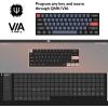 imageKeychron K12 Pro Custom WirelessWired Mechanical Keyboard QMKVIA Programmable Macro with HotSwappable K Pro Red Switch 60 Compact Layout RGB Backlit Compatible with Mac Windows LinuxKeychron K Pro Red Switch