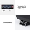 imageKeychron K12 Pro Custom WirelessWired Mechanical Keyboard QMKVIA Programmable Macro with HotSwappable K Pro Red Switch 60 Compact Layout RGB Backlit Compatible with Mac Windows LinuxKeychron K Pro Red Switch