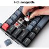 imageKeychron K12 Pro Custom WirelessWired Mechanical Keyboard QMKVIA Programmable Macro with HotSwappable K Pro Red Switch 60 Compact Layout RGB Backlit Compatible with Mac Windows LinuxKeychron K Pro Red Switch