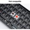 imageKeychron K12 Pro QMKVIA Wireless Mechanical Keyboard Barebone Version Custom Programmable Macro HotSwappable 60 Compact Layout RGB Backlit Compatible with Mac Windows LinuxRGB Backlight