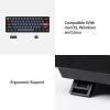 imageKeychron K12 Pro QMKVIA Wireless Mechanical Keyboard Custom Programmable Macro with HotSwappable Keychron K Pro Brown Switch 60 Compact Layout RGB Backlit Aluminum Frame for Mac Windows LinuxKeychron K Pro Red Switch