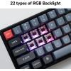 imageKeychron K12 Pro QMKVIA Wireless Mechanical Keyboard Custom Programmable Macro with HotSwappable Keychron K Pro Brown Switch 60 Compact Layout RGB Backlit Aluminum Frame for Mac Windows LinuxKeychron K Pro Brown Switch