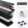 imageKeychron K12 Pro QMKVIA Wireless Mechanical Keyboard Custom Programmable Macro with HotSwappable Keychron K Pro Brown Switch 60 Compact Layout RGB Backlit Aluminum Frame for Mac Windows LinuxKeychron K Pro Red Switch