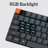 imageKeychron K13 Max LowProfile Wireless RGB Mechanical Keyboard Bluetooth24 GHzWired QMKVIA Programmable TKL Keyboard with Number Pad Compatible with Mac Windows LinuxLowProfile Gateron Brown Switch