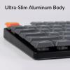 imageKeychron K13 Max QMKVIA Wireless Mechanical Keyboard Bluetooth24 GHzWired TKL Keyboard with Number Pad RGB Backlight HotSwappable LowProfile Gateron Switch for Mac Windows LinuxHotSwap LowProfile Gateron Brown Switch
