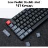 imageKeychron K13 Pro QMKVIA Wireless Mechanical Keyboard TKL Layout with Numpad Custom Programmable Macro RGB Backlit UltraSlim with LowProfile Gateron Brown Switch Compatible with Mac Windows LinuxLowProfile Gateron Brown Switch