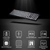 imageKeychron K17 Max 96 Layout QMKLauncher UltraSlim WirelessTypeC Wired Mechanical Keyboard with RGB Backlit LowProfile Gateron Mechanical Red Switch Compatible with Mac WindowsRed Switch