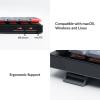imageKeychron K17 Pro WirelessWired Custom Mechanical Keyboard UltraSlim 96 Layout QMKVIA Programmable Knob RGB Backlight with HotSwappable LowProfile Gateron Red Switch for Mac Windows LinuxLowProfile Gateron Red Switch