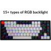 imageKeychron K2 75 Layout 84 Keys Hotswappable Bluetooth WirelessUSB Wired Mechanical Keyboard with Gateron G Pro Brown SwitchDoubleShot KeycapsRGB BacklightAluminum Frame for Mac Windows Version 2Hotswap Gateron G Pro Red Switch