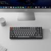 imageKeychron K2 75 Layout Bluetooth Wireless Mechanical Keyboard K Pro Brown SwitchWhite LED BacklitUSB CAnti GhostingNKey Rollover 84 Keys Gaming Keyboard for Mac WindowsVersion 2Keychron Silent K Pro Red Switch