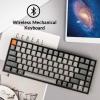 imageKeychron K2 75 Layout Bluetooth Wireless Mechanical Keyboard K Pro Brown SwitchWhite LED BacklitUSB CAnti GhostingNKey Rollover 84 Keys Gaming Keyboard for Mac WindowsVersion 2Red Switch