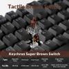 imageKeychron K2 75 Layout RGB Bluetooth Wireless Mechanical Keyboard with Gateron G Pro Brown SwitchAnti GhostingNKey Rollover Compact 84 Keys USB Wired Gaming Keyboard for Mac WindowsVersion 2Keychron Super Brown Switch
