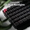 imageKeychron K2 75 Layout RGB Bluetooth Wireless Mechanical Keyboard with Gateron G Pro Brown SwitchAnti GhostingNKey Rollover Compact 84 Keys USB Wired Gaming Keyboard for Mac WindowsVersion 2Keychron Super Banana Switch