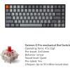 imageKeychron K2 75 Layout RGB Bluetooth Wireless Mechanical Keyboard with Gateron G Pro Brown SwitchAnti GhostingNKey Rollover Compact 84 Keys USB Wired Gaming Keyboard for Mac WindowsVersion 2Gateron G Pro Red Switch