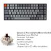 imageKeychron K2 75 Layout RGB Bluetooth Wireless Mechanical Keyboard with Gateron G Pro Brown SwitchAnti GhostingNKey Rollover Compact 84 Keys USB Wired Gaming Keyboard for Mac WindowsVersion 2Gateron G Pro Brown Switch