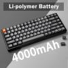 imageKeychron K2 Max QMKVIA Custom Mechanical Keyboard 75 Layout Compact Hotswappable Wireless Bluetooth24 GHzWired with RGB Backlight Super Banana Switch Gaming Keyboard for MacWindowsLinuxBanana Switches