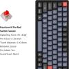 imageKeychron K2 Pro Wireless ampamp Wired RGB Custom Mechanical Keyboard with Hotswappable K Pro Red Switch QMKVIA Programmable Macro 75 Layout Aluminum Frame Keyboard for Mac Windows LinuxK Pro Red Switch
