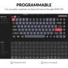imageKeychron K3 Pro Wireless Custom Mechanical Keyboard 75 Layout QMKVIA Programmable BluetoothWired RGB UltraSlim with Hotswappable Gateron LowProfile Red Compatible with Mac Windows LinuxHotswap Low Profile Gateron Red Switch