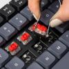 imageKeychron K3 Pro Wireless Custom Mechanical Keyboard 75 Layout QMKVIA Programmable BluetoothWired RGB UltraSlim with Hotswappable Gateron LowProfile Red Compatible with Mac Windows LinuxHotswap Low Profile Gateron Red Switch