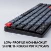imageKeychron K3 Pro Wireless Custom Mechanical Keyboard 75 Layout QMKVIA Programmable BluetoothWired RGB UltraSlim with Hotswappable Gateron LowProfile Red Compatible with Mac Windows LinuxHotswap Low Profile Gateron Red Switch