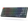 imageKeychron K3 UltraSlim 75 Layout RGB Backlit Wireless BluetoothWired USB Mechanical Keyboard HotSwappable LowProfile Keychron Optical Brown Switch 84Key Gaming Keyboard for Mac WindowsVersion 2LowProfile Keychron Optical Brown Switch