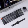 imageKeychron K4 96 Layout 100 Keys Wireless Bluetooth 51Wired USB Mechanical Gaming Keyboard with Gateron G Pro Brown Switch White LED Backlight NKey Rollover for Mac Windows PCVersion 2Gateron G Pro Red Switch