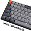 imageKeychron K4 96 Layout 100 Keys Wireless Bluetooth 51Wired USB Mechanical Gaming Keyboard with Gateron G Pro Brown Switch White LED Backlight NKey Rollover for Mac Windows PCVersion 2Gateron G Pro Red Switch