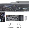 imageKeychron K4 96 Layout 100 Keys Wireless Bluetooth 51Wired USB Mechanical Gaming Keyboard with Gateron G Pro Brown Switch White LED Backlight NKey Rollover for Mac Windows PCVersion 2Gateron G Pro Brown Switch