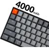 imageKeychron K4 96 Layout 100 Keys Wireless Bluetooth 51Wired USB Mechanical Gaming Keyboard with Gateron G Pro Brown Switch White LED Backlight NKey Rollover for Mac Windows PCVersion 2Gateron G Pro Red Switch