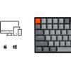 imageKeychron K4 96 Layout 100 Keys Wireless Bluetooth 51Wired USB Mechanical Gaming Keyboard with Gateron G Pro Brown Switch White LED Backlight NKey Rollover for Mac Windows PCVersion 2Gateron G Pro Brown Switch