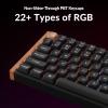 imageKeychron K4 HE 96 Wireless RGB Hall Effect Keyboard Gateron Magnetic Switch Analog Mode ampamp Rapid Trigger QMKVIA 24GHzBT52USBC Multitasker for MacWindowsLinux Aluminum Frame  BlackSpecial Edition Black