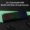 imageKeychron K4 HE 96 Wireless RGB Hall Effect Keyboard Gateron Magnetic Switch Analog Mode ampamp Rapid Trigger QMKVIA 24GHzBT52USBC Multitasker for MacWindowsLinux Aluminum Frame  BlackStandard Version Black