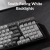 imageKeychron K4 Max WirelessWired Mechanical Keyboard 96 Layout QMK 24 GHz Bluetooth Connection NonShine Through PBT Keycaps White Backlit Compatible with Mac Windows LinuxKeychron Super Banana Switch