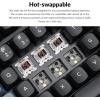 imageKeychron K4 Pro Custom Mechanical Keyboard with HotSwappable K Pro Red Switch QMKVIA Programmable Macro Wireless BluetoothWired USB Keyboard White LED Backlit for Mac Windows LinuxHotswap K Pro Brown