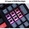 imageKeychron K4 Pro Custom Wireless Mechanical Keyboard 96 Keys Hotswappable QMKVIA Programmable Macro with K Pro Brown Switch RGB Backlit Compatible Mac Windows Linux  BlackKeychron K Pro Brown Switch